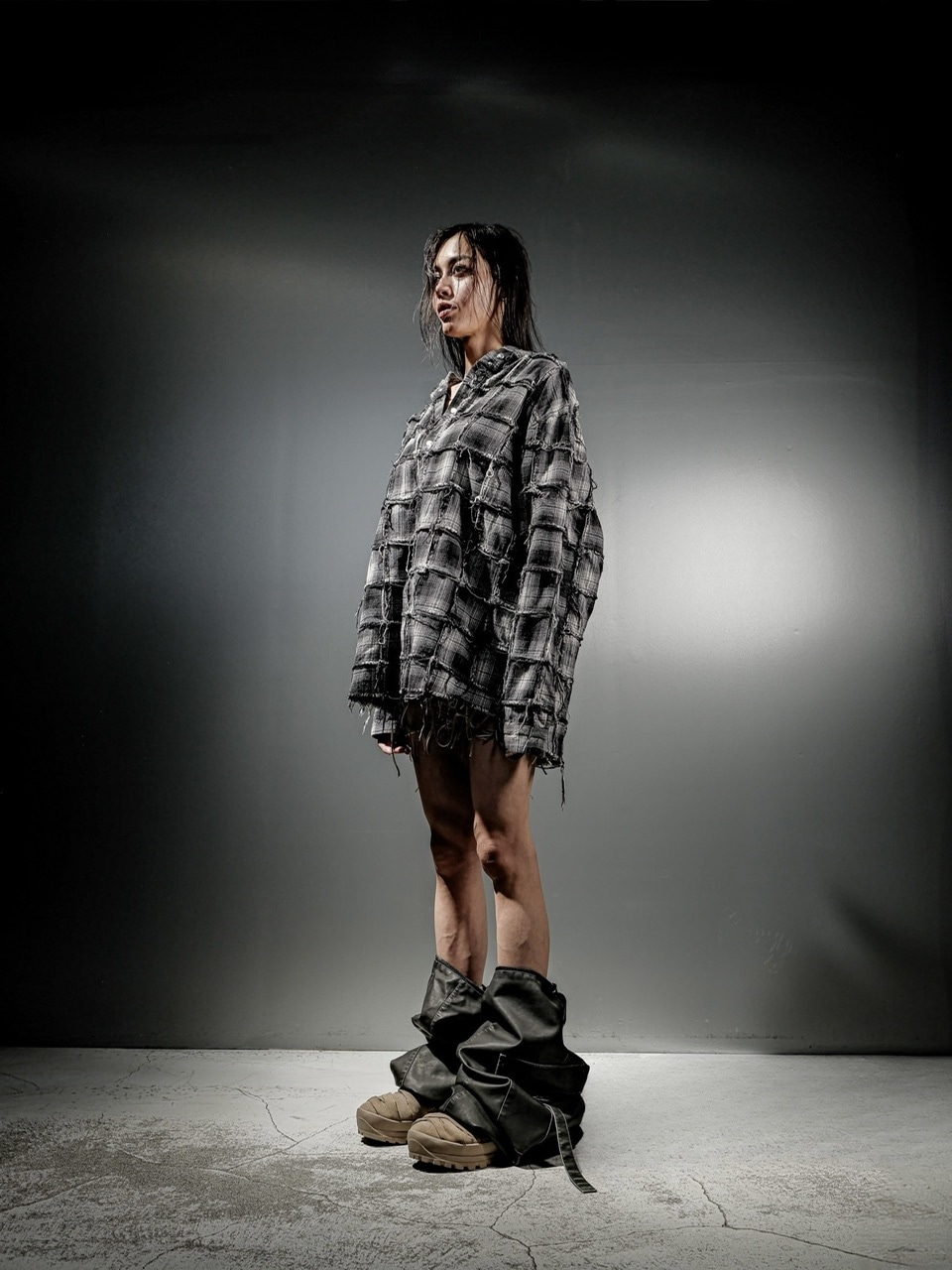 【DIG YOUR OWN GRAVE】PATCHWORK HOODY DIG YOUR OWN GRAVE】PATCHWORK HOODY | OUR BRAND,DIG YOUR OWN