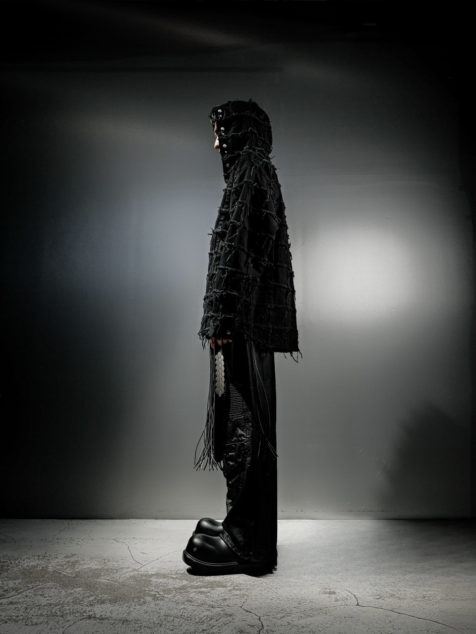 DIG YOUR OWN GRAVE】PATCHWORK HOODY | OUR BRAND,DIG YOUR OWN GRAVE