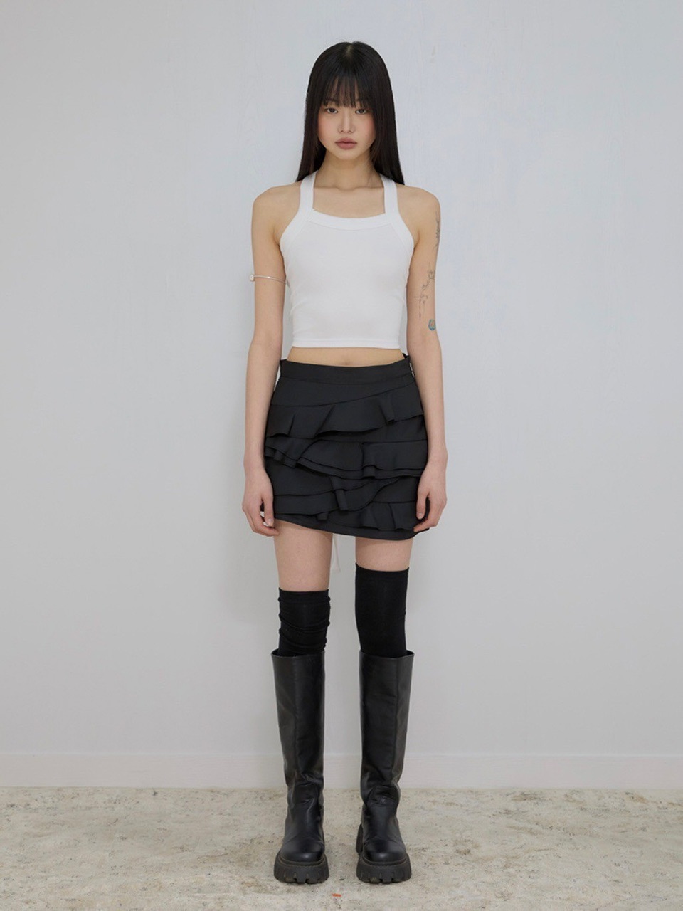 FLAREUP】Backless Strap Sleeveless | OUR BRAND,FLAREUP