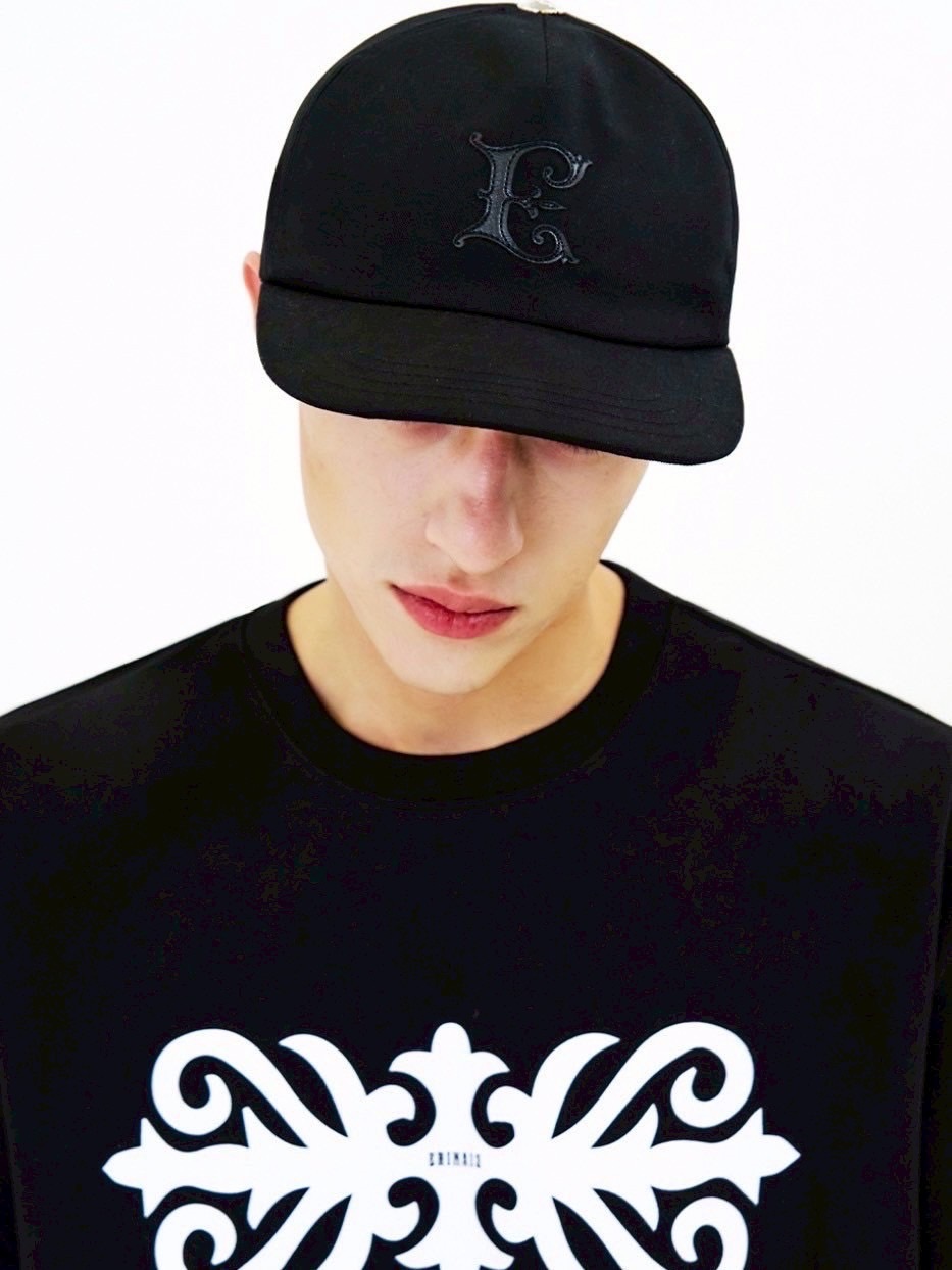 【E RIN AI E】NOUVEAU E DENIM DAD CAP