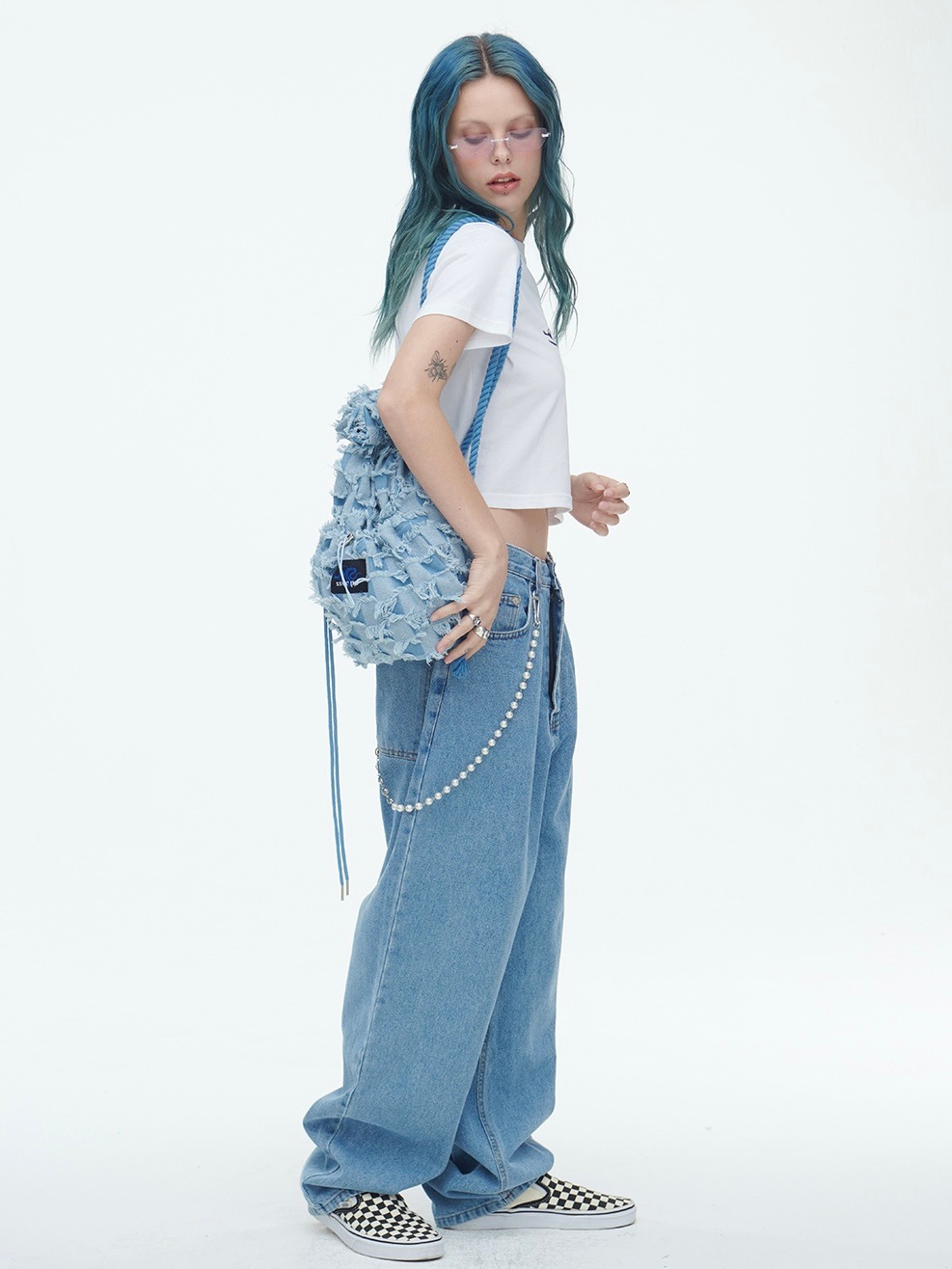 SSERPE☆Vagabond Bag Sサイズ SSERPE】CHECKERBOARD VAGABOND BAG | OUR BRAND,SSERPE
