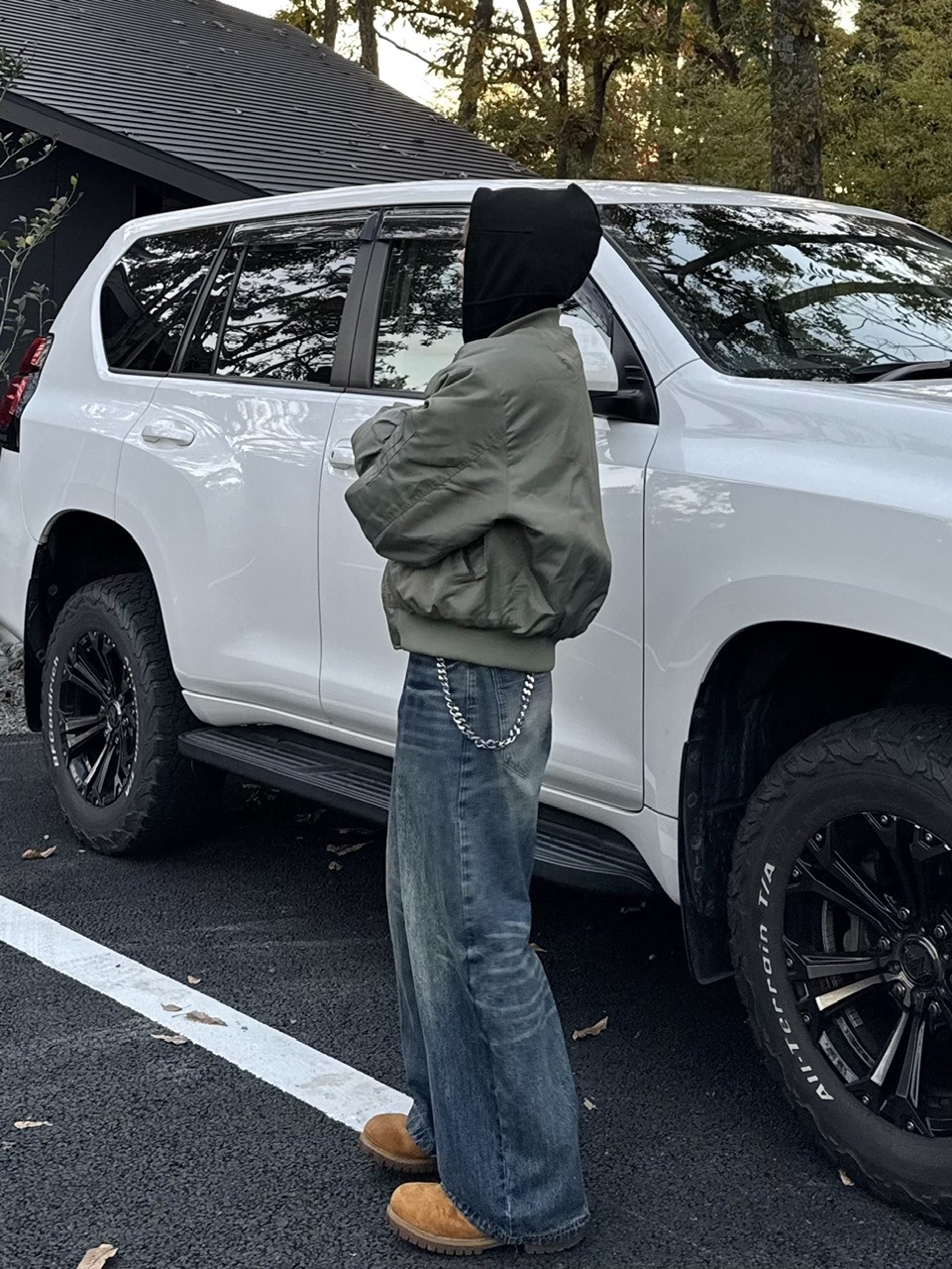 受注制【RENOL】baggy denim pants