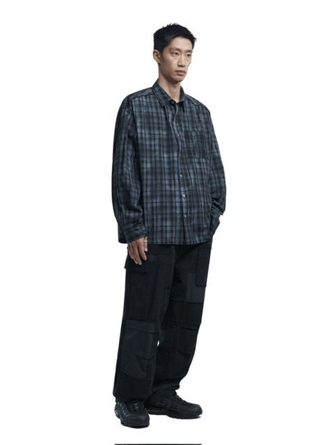 シャツ NOMANUAL H.R CHECK SHIRTS SA144 NOMANUAL】H.R CHECK SHIRTS | OUR BRAND,NOMANUAL | PRESSING