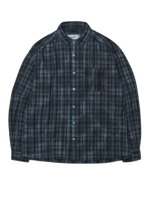 シャツ NOMANUAL H.R CHECK SHIRTS SA144 NOMANUAL】H.R CHECK SHIRTS | OUR BRAND,NOMANUAL | PRESSING