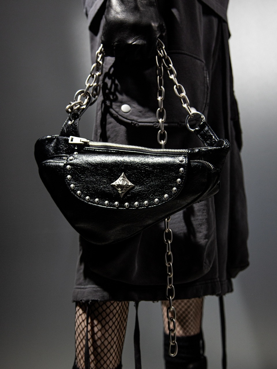 バッグ DIG YOUR OWN GRAVE CHAIN SHOULDER BAG DIG YOUR OWN GRAVE】CHAIN SHOULDER BAG | OUR BRAND,DIG YOUR