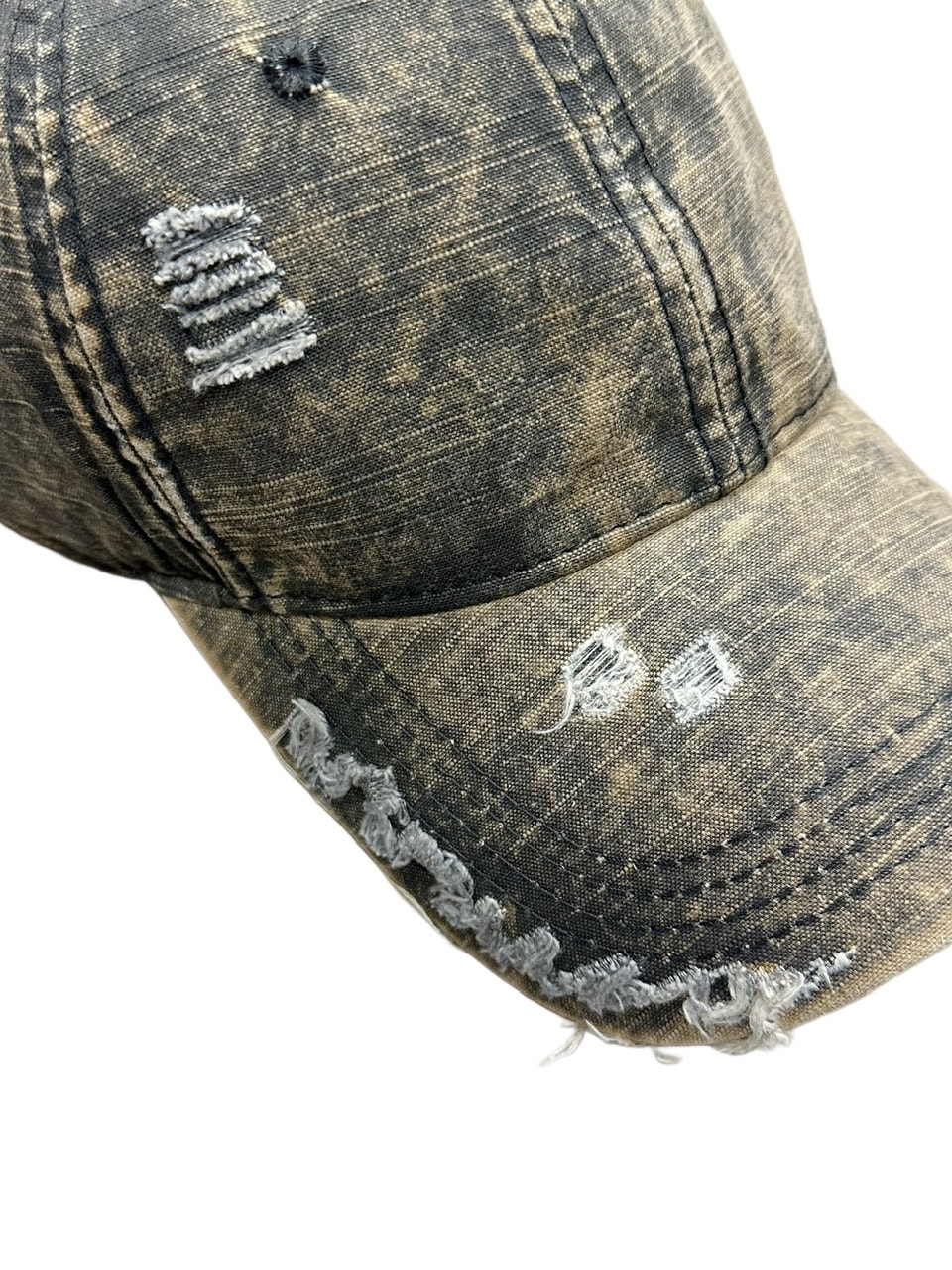 XU キャップ 受注制【Never mind the XU】damage denim cap (2color) | OUR