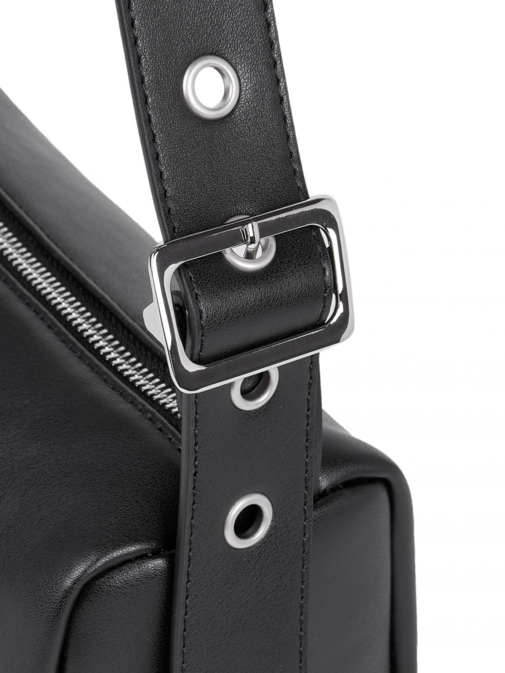 ROCK CAKE】Square Leather Belt Shoulder Bag | OUR BRAND,ROCK