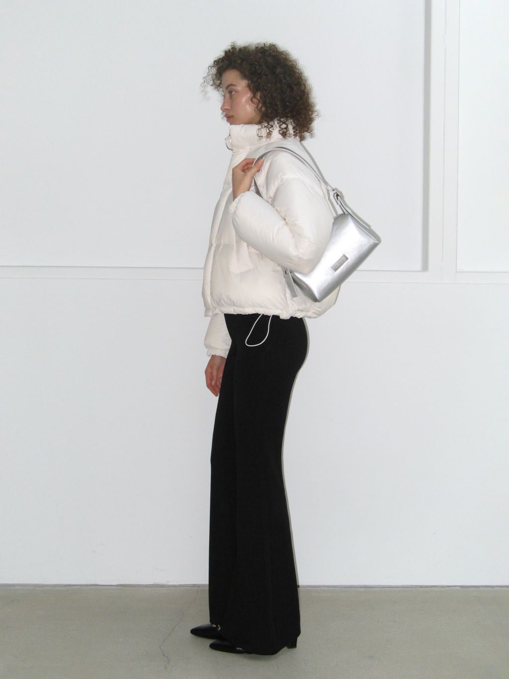 ショルダーバッグ・ポシェット ROCKCAKE Square Leather Belt Shoulder Bag Black ROCK CAKE】Square Leather Belt Shoulder Bag | OUR BRAND,ROCK