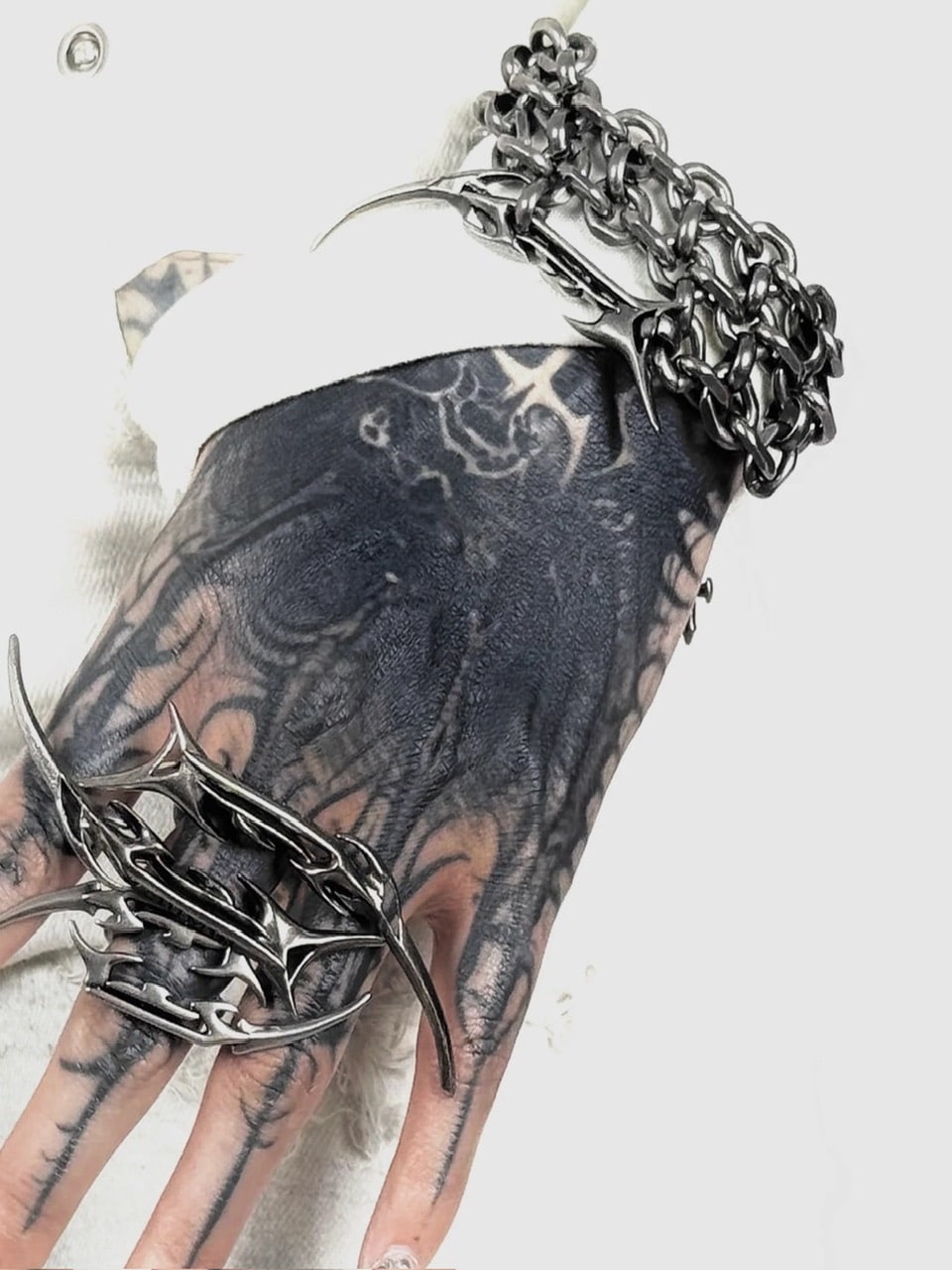 【IIIMIII】【イアミ】グリッドリンクブレスレット IIIMIII】Grid Link Bracelet / 【イアミ】グリッドリンクブレスレット