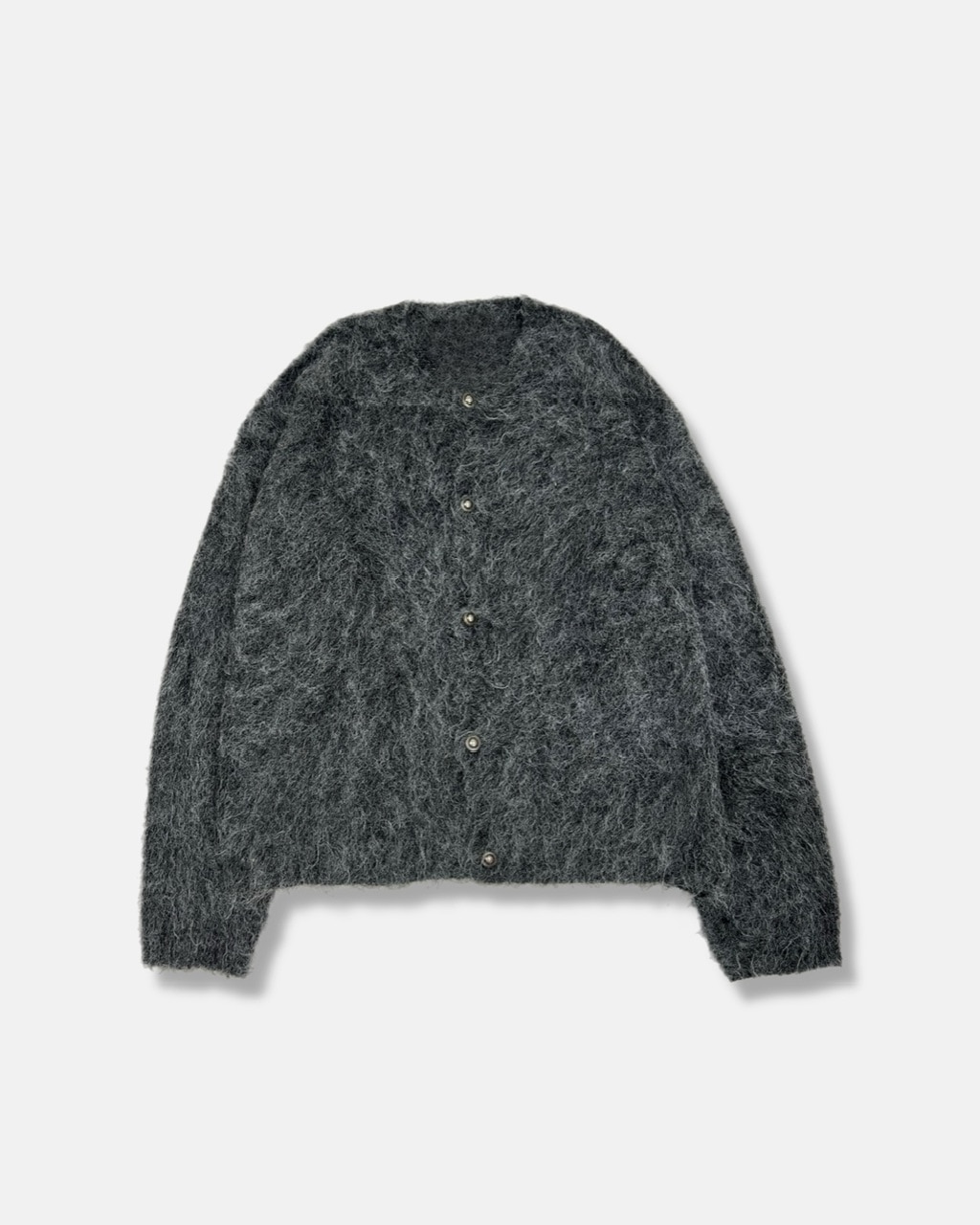 東京店WEB限定受注制【Chikashitsu +】shaggy knit cardigan