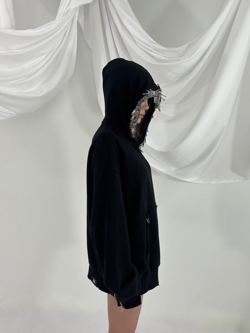 12/1 20:00発売【YIKAI LABORATORY】Luxury zipper hoodie | OUR BRAND