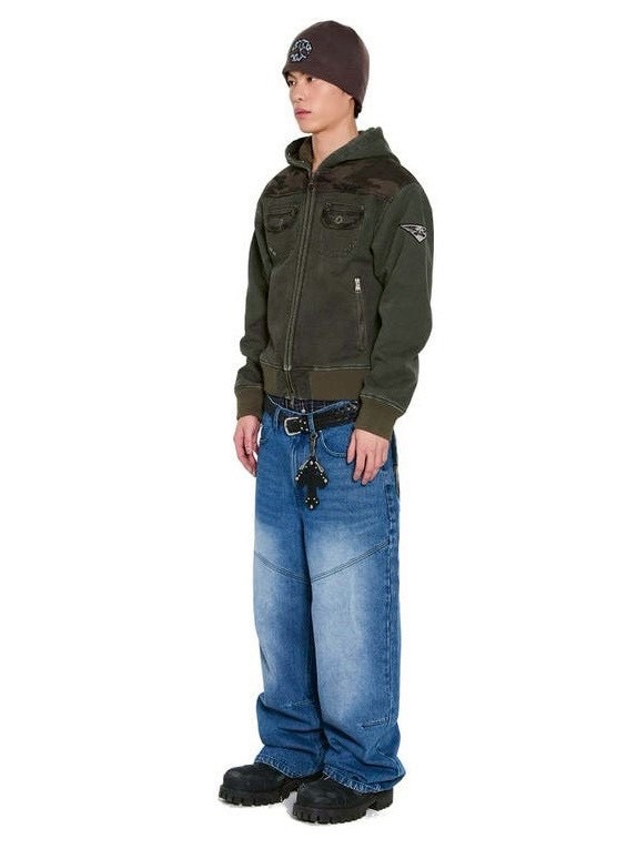 AAKAM】Fur Camo Contrast Jacket | OUR BRAND,AAKAM | PRESSING WEB SHOP