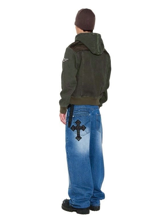 AAKAM】Fur Camo Contrast Jacket | OUR BRAND,AAKAM | PRESSING WEB SHOP