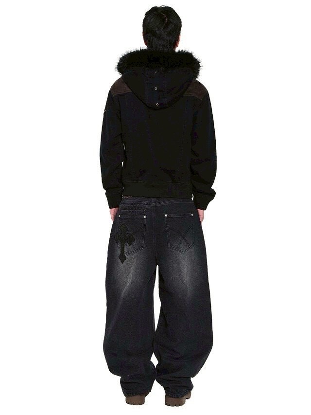 AAKAM】Fur Camo Contrast Jacket | OUR BRAND,AAKAM | PRESSING WEB SHOP