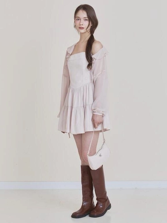 NOTYOURROSE】Ruby dress | OUR BRAND,NOT YOUR ROSE | PRESSING