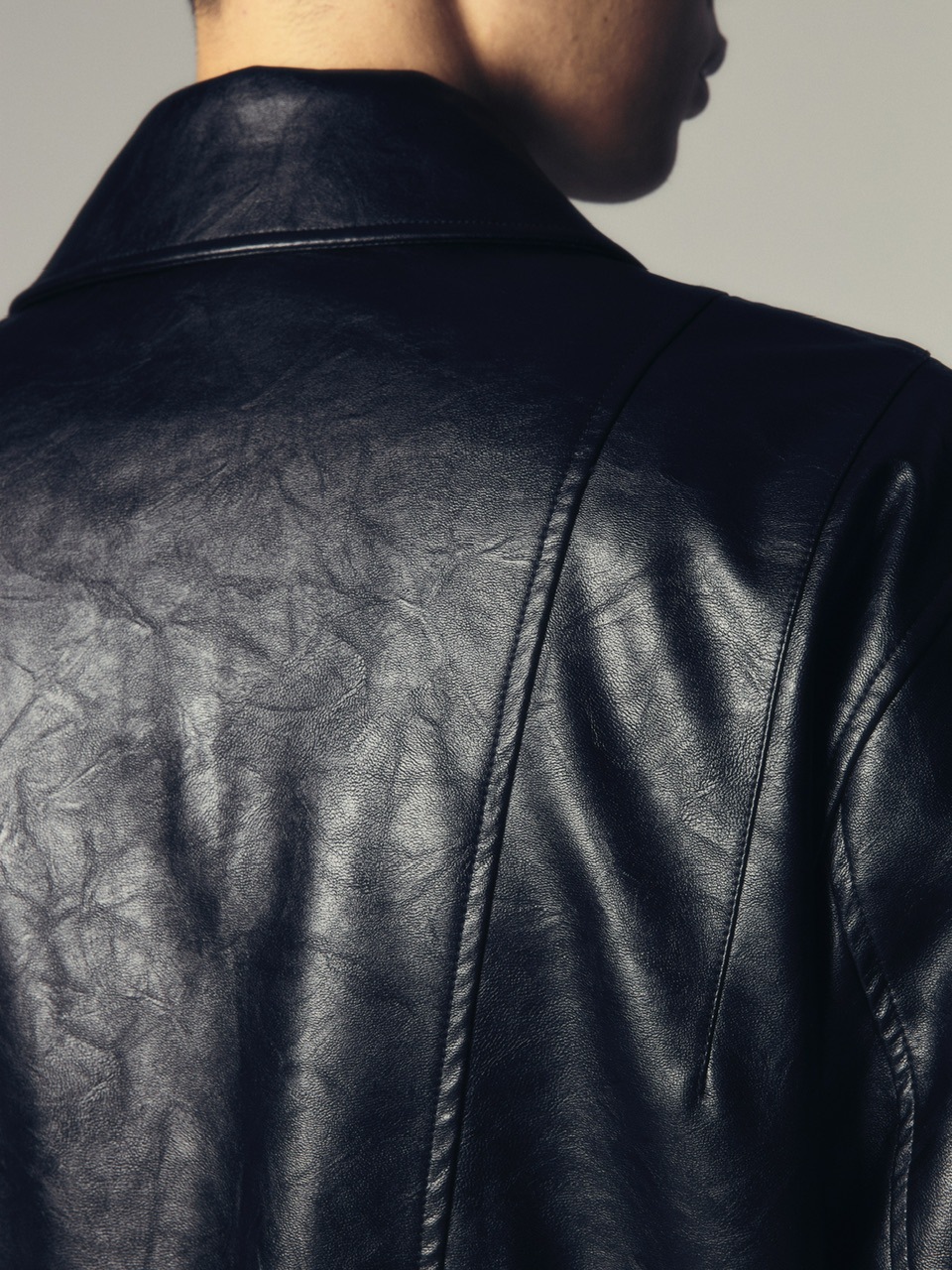 CS】multi zip faded wash blouson (black) | OUR BRAND,Chikashitsu +