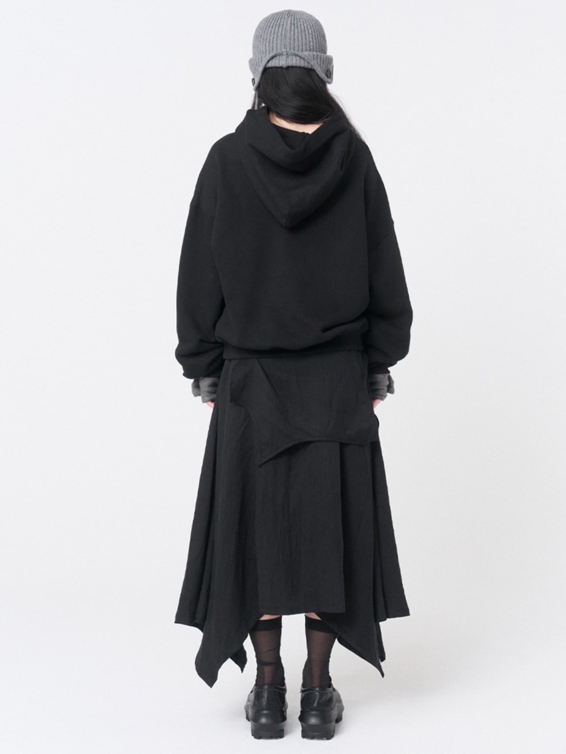 miseki seoul プリーツワンピース ブラック ミセキソウル Miseki seoul