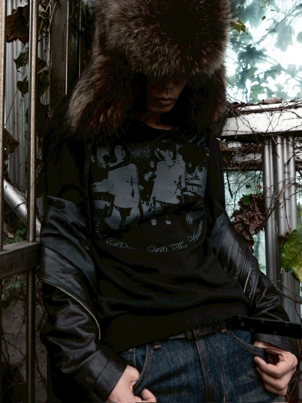 【SUNDAY OFF CLUB】ADRENALINE WASHED COLLAR T SHIRT