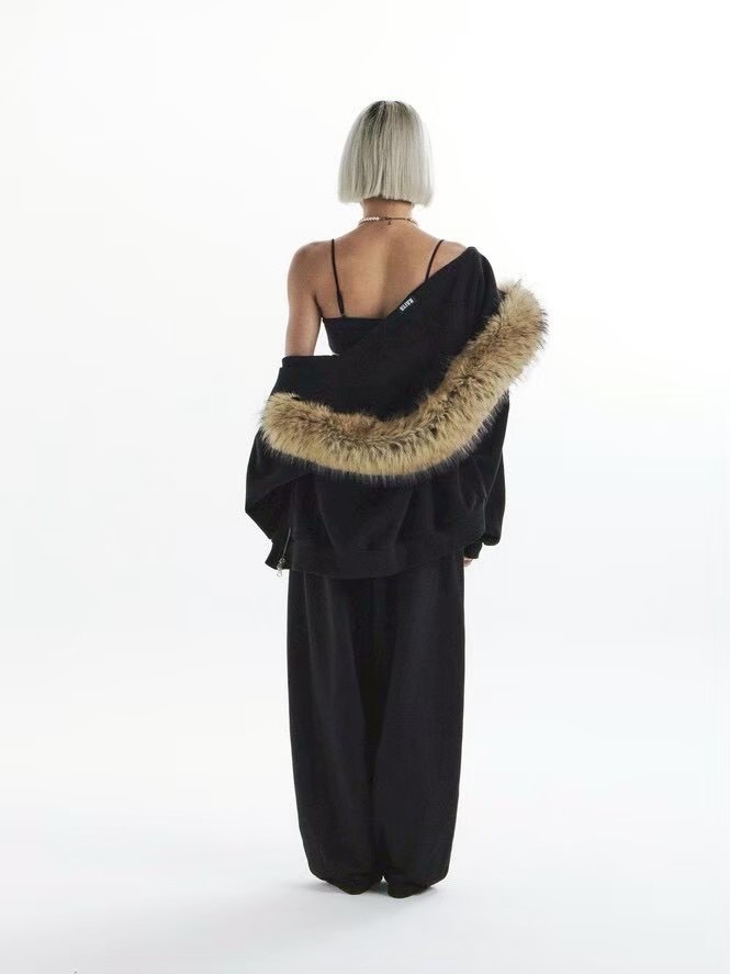 【KAIYA】id card hooded zip-up