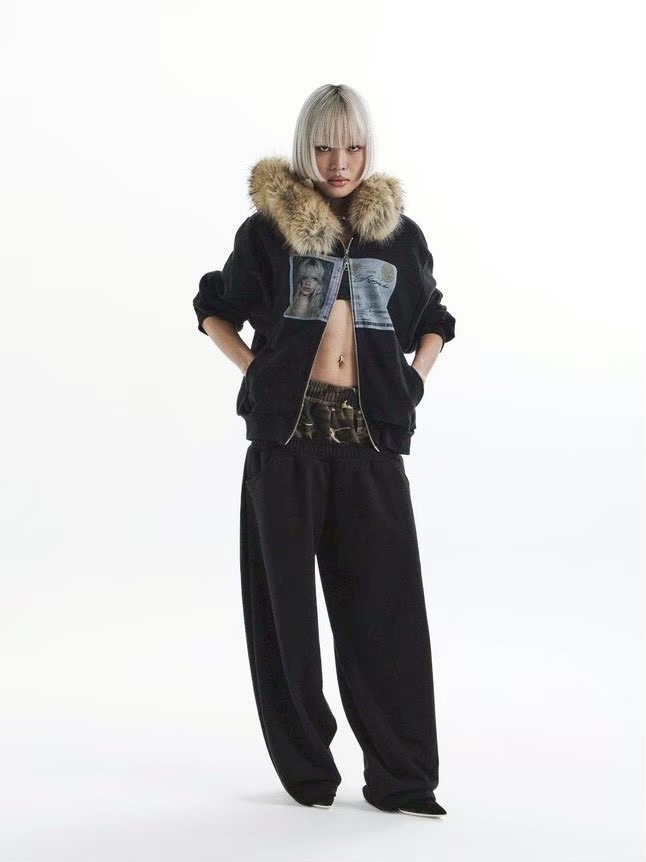 【KAIYA】id card hooded zip-up