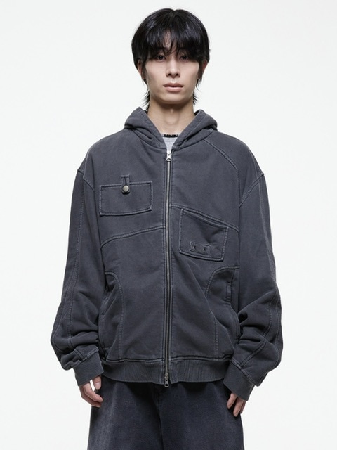◆THE COLDEST MOMENT TCM tbt T2色◆ THECOLDESTMOMENT】TCM multi hooded zip-up | OUR BRAND