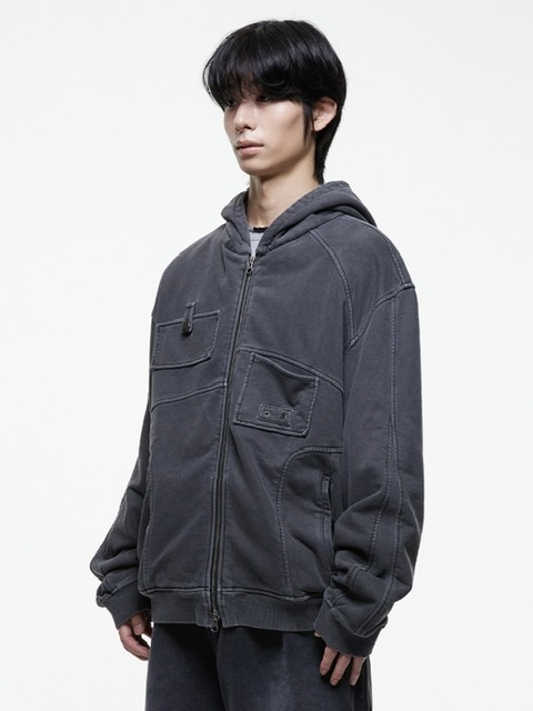 THE COLDEST MOMENT ♥ TCM interplay T /追跡付 THECOLDESTMOMENT】TCM multi hooded zip-up | OUR BRAND
