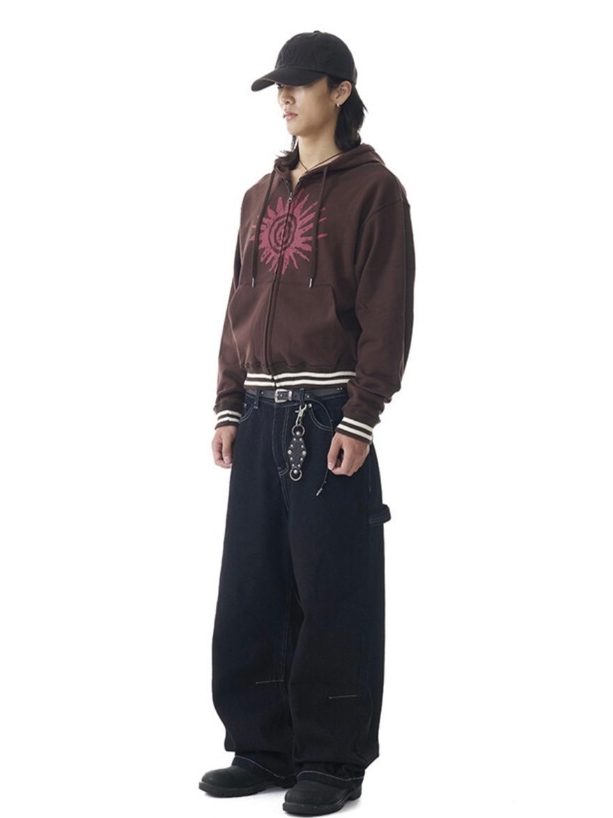 AAKAM】Needlework Carpenter Denim Pants | OUR BRAND,AAKAM