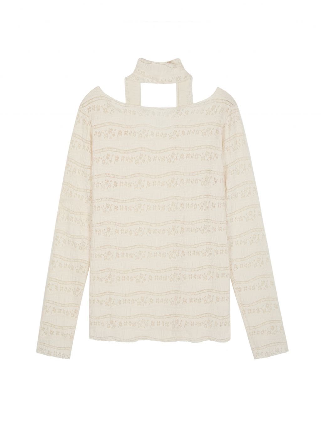 ROCK CAKE】Pattern Punching Long sleeve | OUR BRAND,ROCK