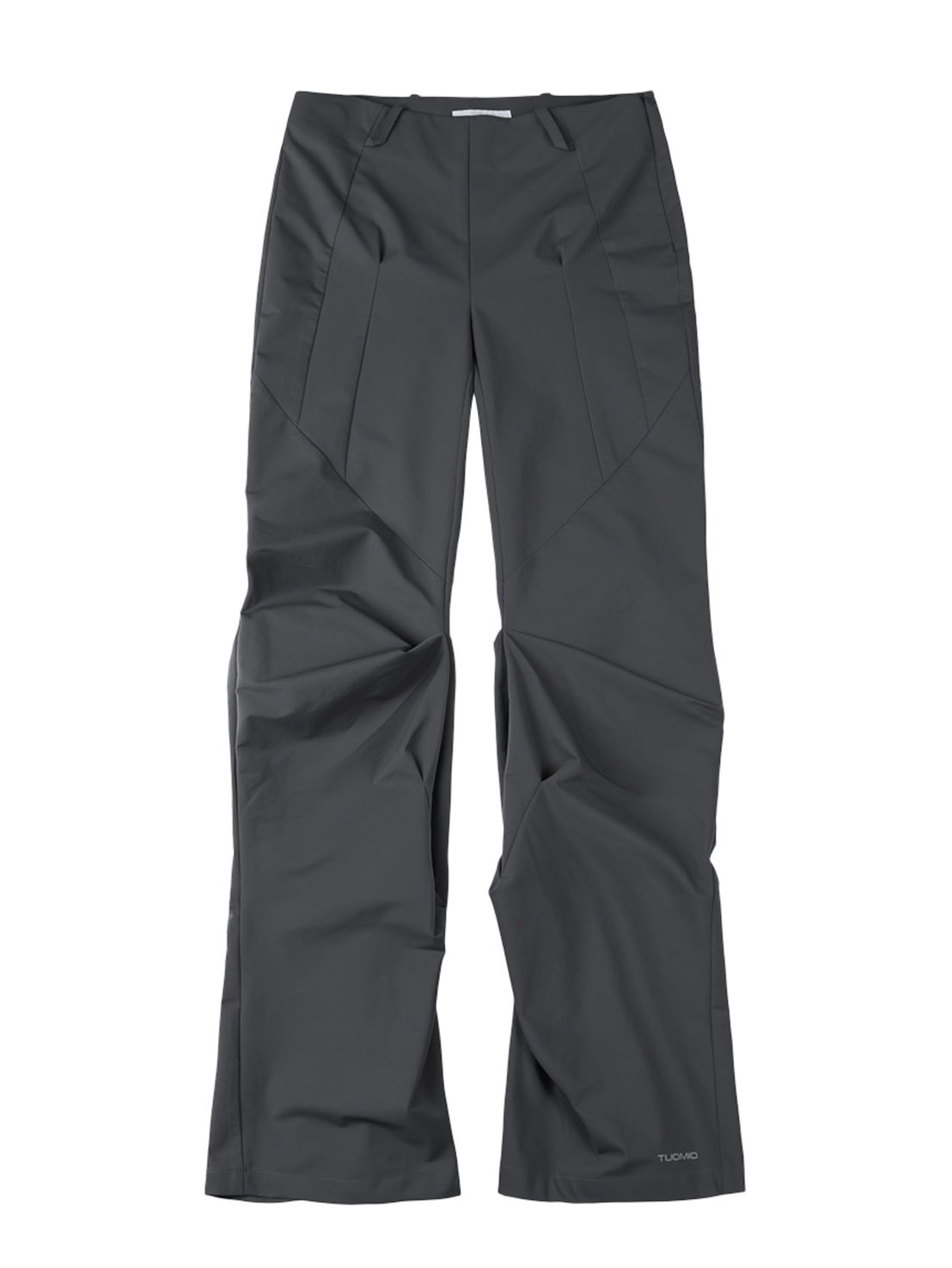 【TUOMIO】WRAP SKIRT TUCKED PANTS / 【トゥオミオ】ラップスカートタックパンツ