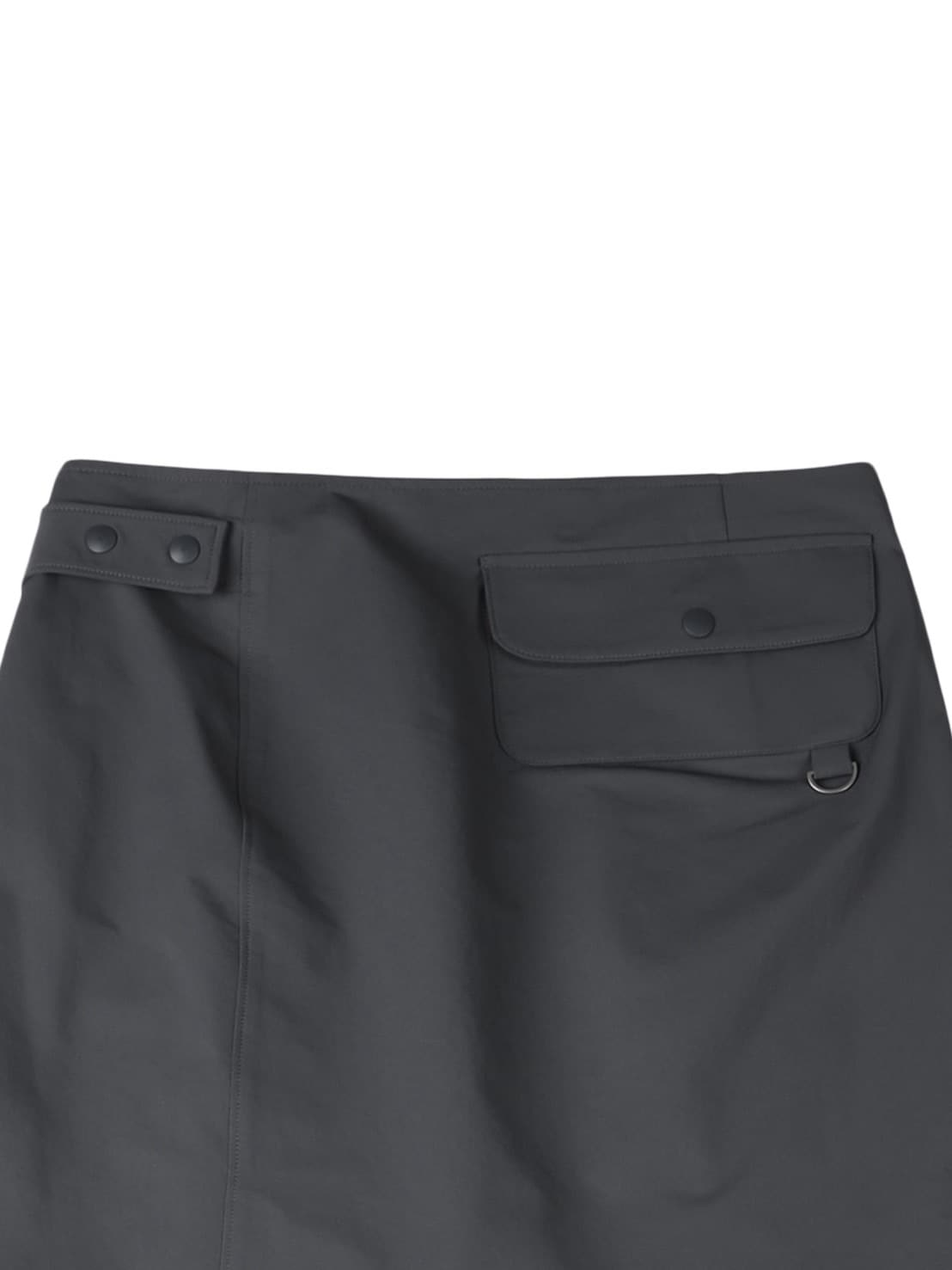 TUOMIO】WRAP SKIRT TUCKED PANTS / 【トゥオミオ】ラップスカート