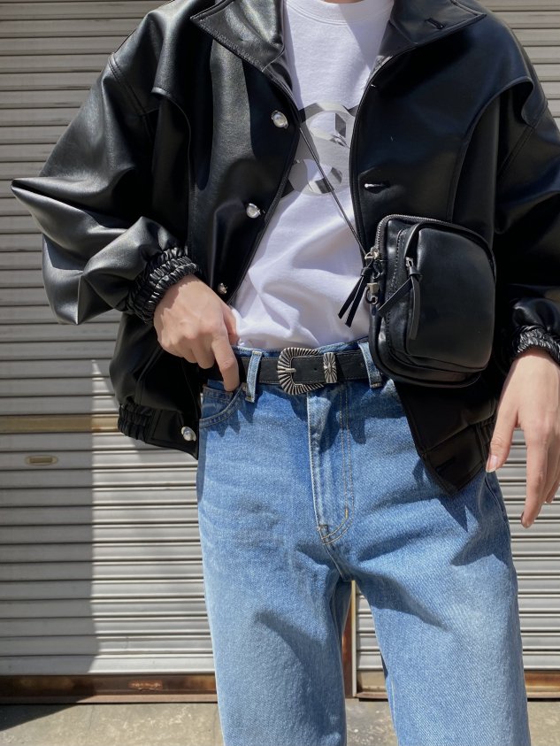 受注制【Chikashitsu +】western belt (2color) | OUR BRAND