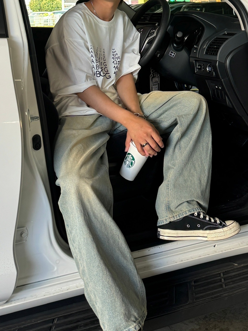パンツ RENOL vintage wash denim wide pants RENOL】vintage wash denim wide pants | OUR BRAND,RENOL