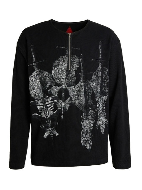 【The Boy Has No Patience】T-SHIRT The Boy Has No Patience】LUMINOUS DAWN RHINESTONE TEE / 【ザ