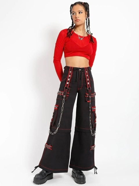 【TRIPP NYC】Crazy Piper Pants - Red TRIPP NYC】CRAZY PIPER PANT[AF7512M] | OUR BRAND,TRIPP NYC