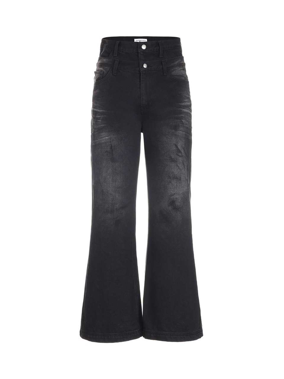 ANOTHERYOUTH】double waist jeans | OUR BRAND,ANOTHERYOUTH