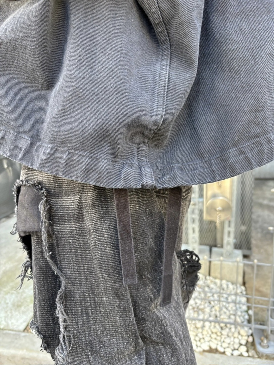 【DIG YOUR OWN GRAVE】PAILOT DENIM HOODIE