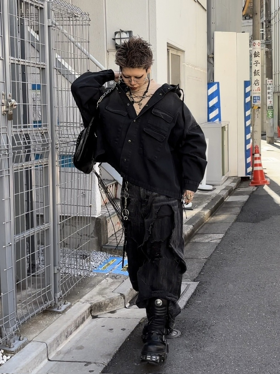 【DIG YOUR OWN GRAVE】PAILOT DENIM HOODIE