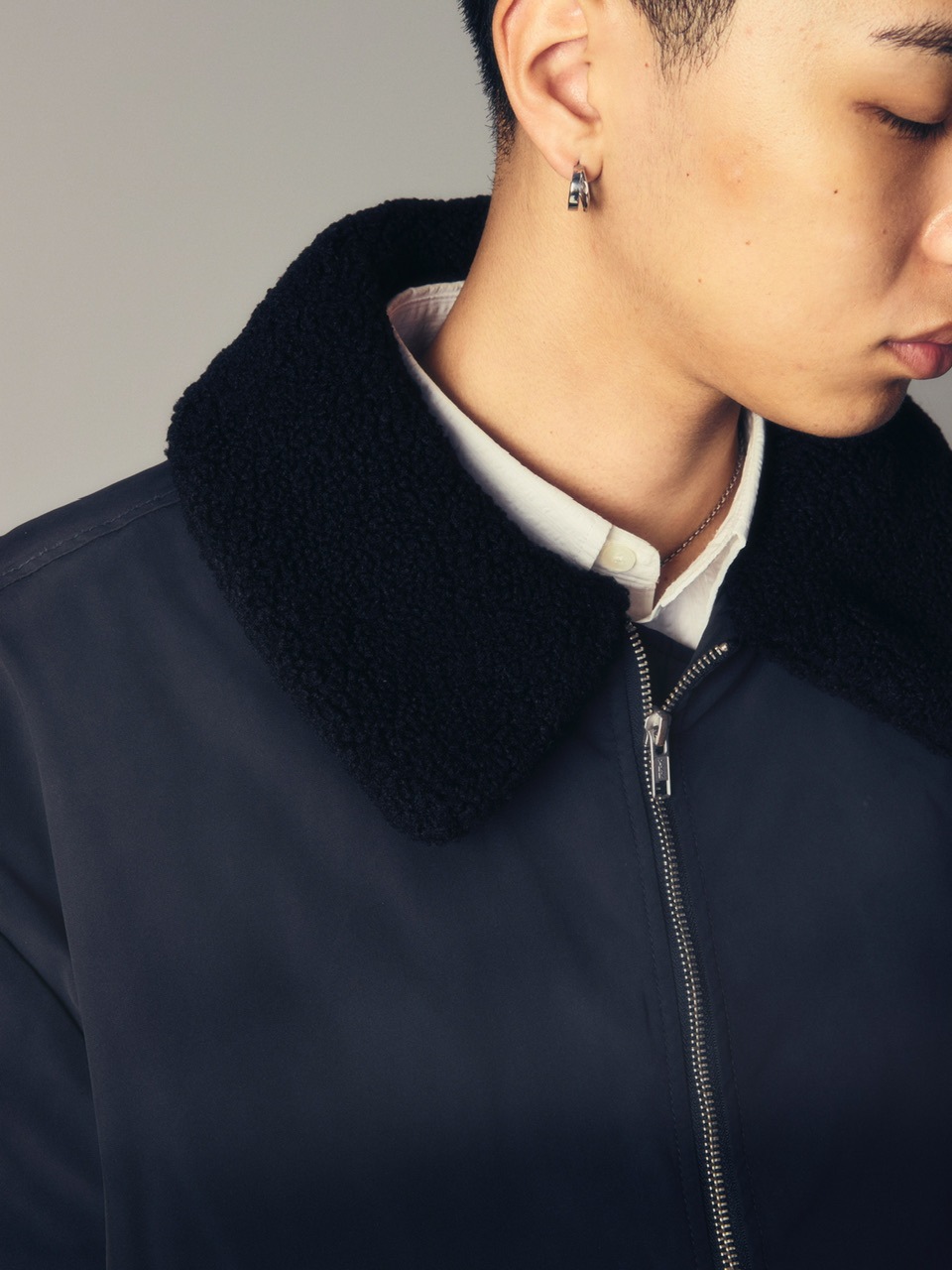 CS】gradation boa blouson | OUR BRAND,Chikashitsu +,CS | PRESSING