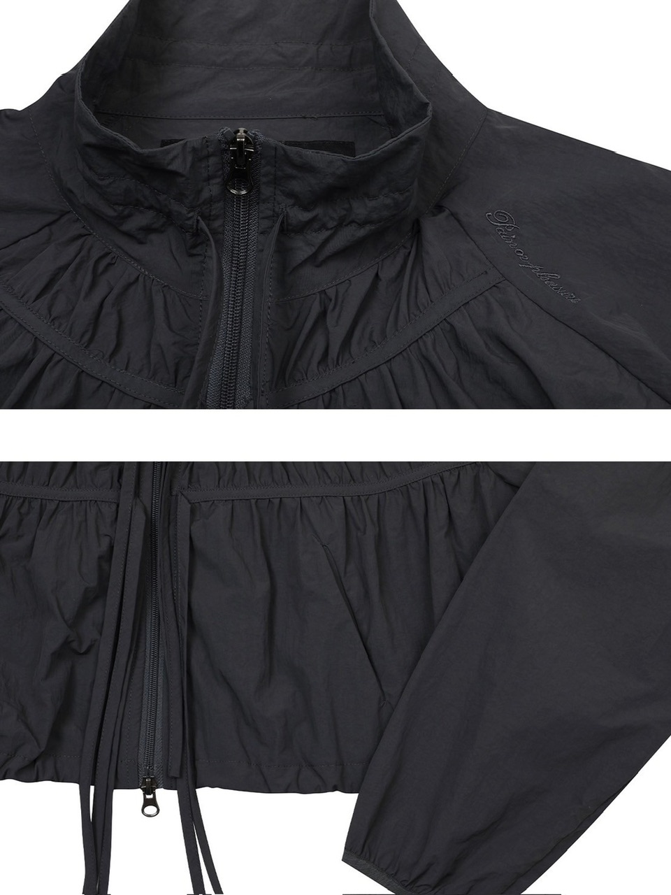 アウターその他 PAIN OR PLEASURE LUCY 2WAY WINDBREAKER charcoal PP24SSJK02CH PAIN OR PLEASURE】LUCY 2WAY WINDBREAKER | OUR BRAND,PAIN OR