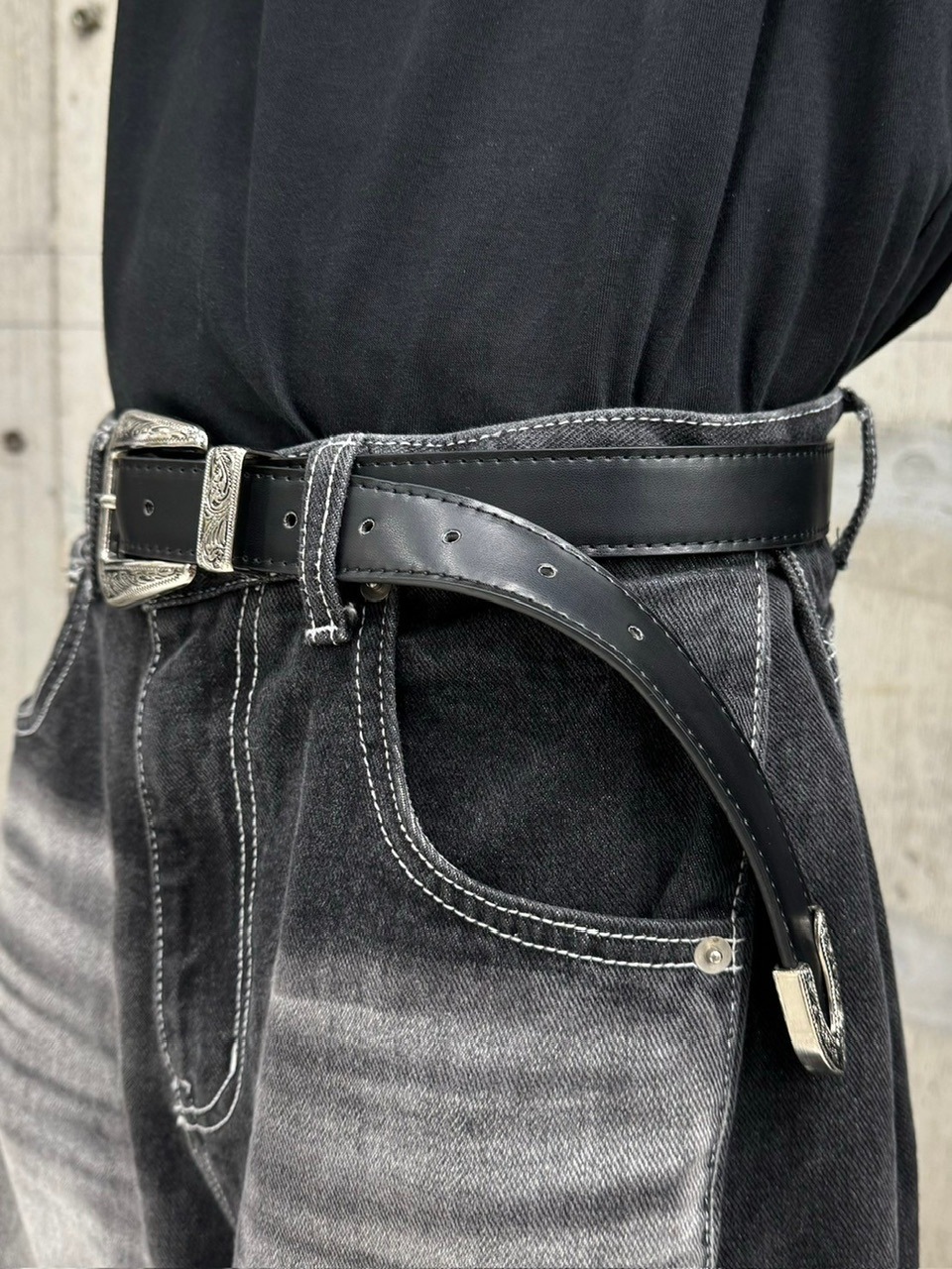 Chikashitsu +】western belt 3 (2color) | OUR BRAND