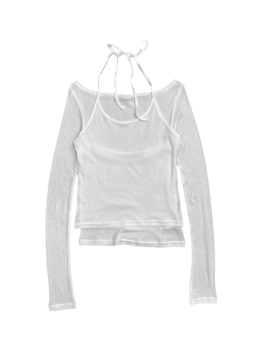 【oaks】2-piece layered long sleeve (3color)