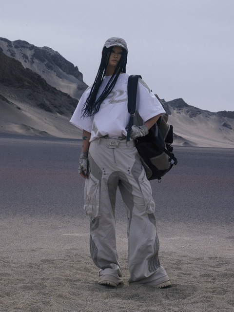 PERSONSOUL】Bootcut Cargo Pants | OUR BRAND,PERSONSOUL