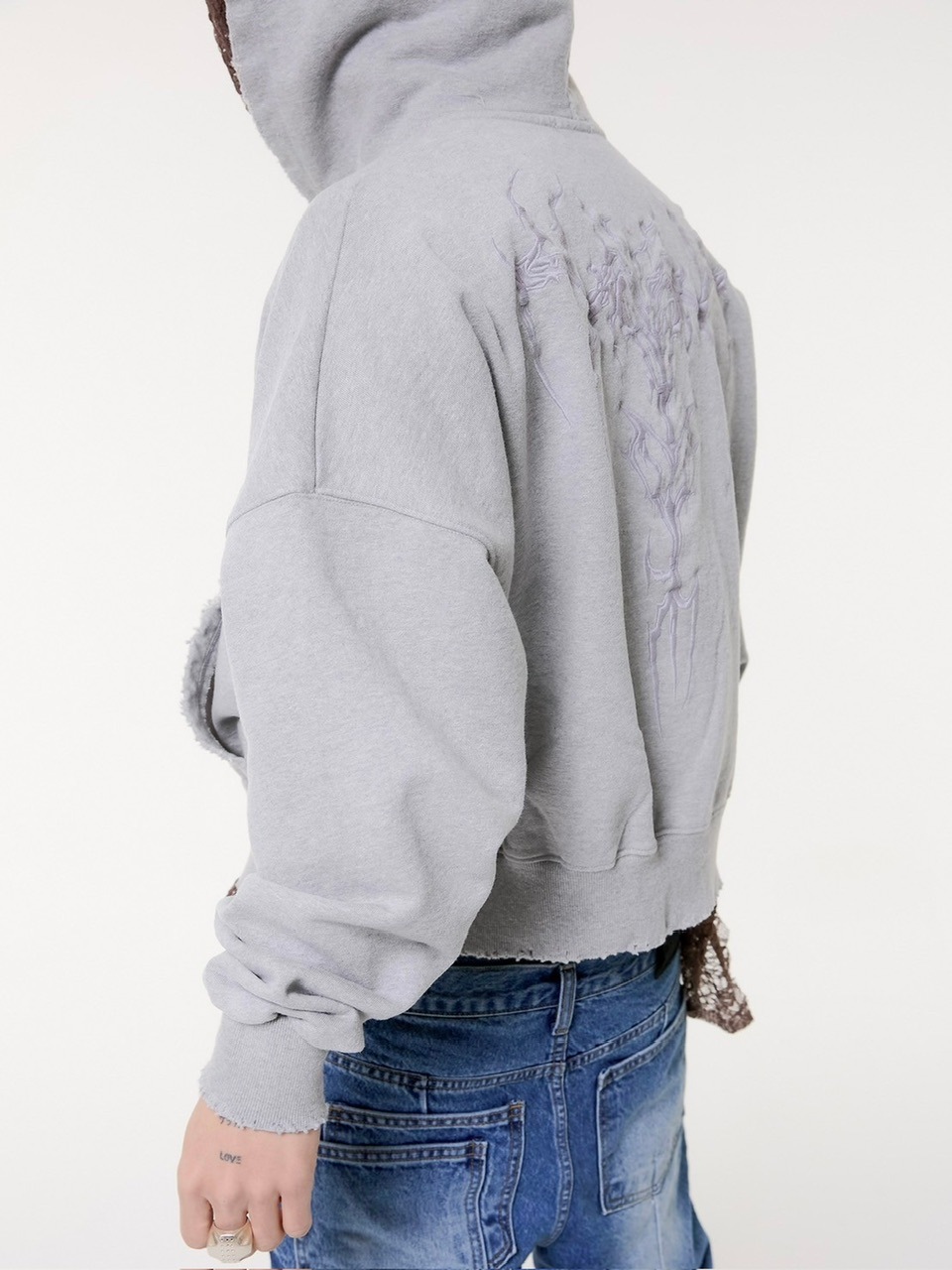 ANOTHERYOUTH】bone wing hoodie | OUR BRAND,ANOTHERYOUTH