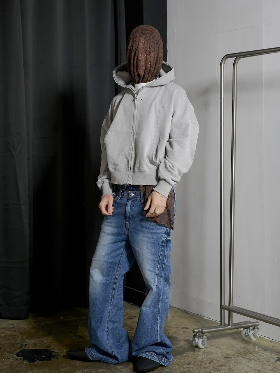 ANOTHERYOUTH ♥ bone wing zip-up hoodie/追跡付 ANOTHERYOUTH】bone wing hoodie | OUR BRAND,ANOTHERYOUTH