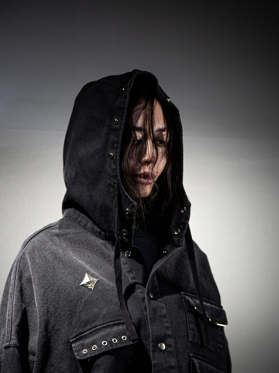 【DIG YOUR OWN GRAVE】DENIM HOOD JKT DIG YOUR OWN GRAVE】DENIM HOOD JKT DIG YOUR OWN GRAVE DENIM