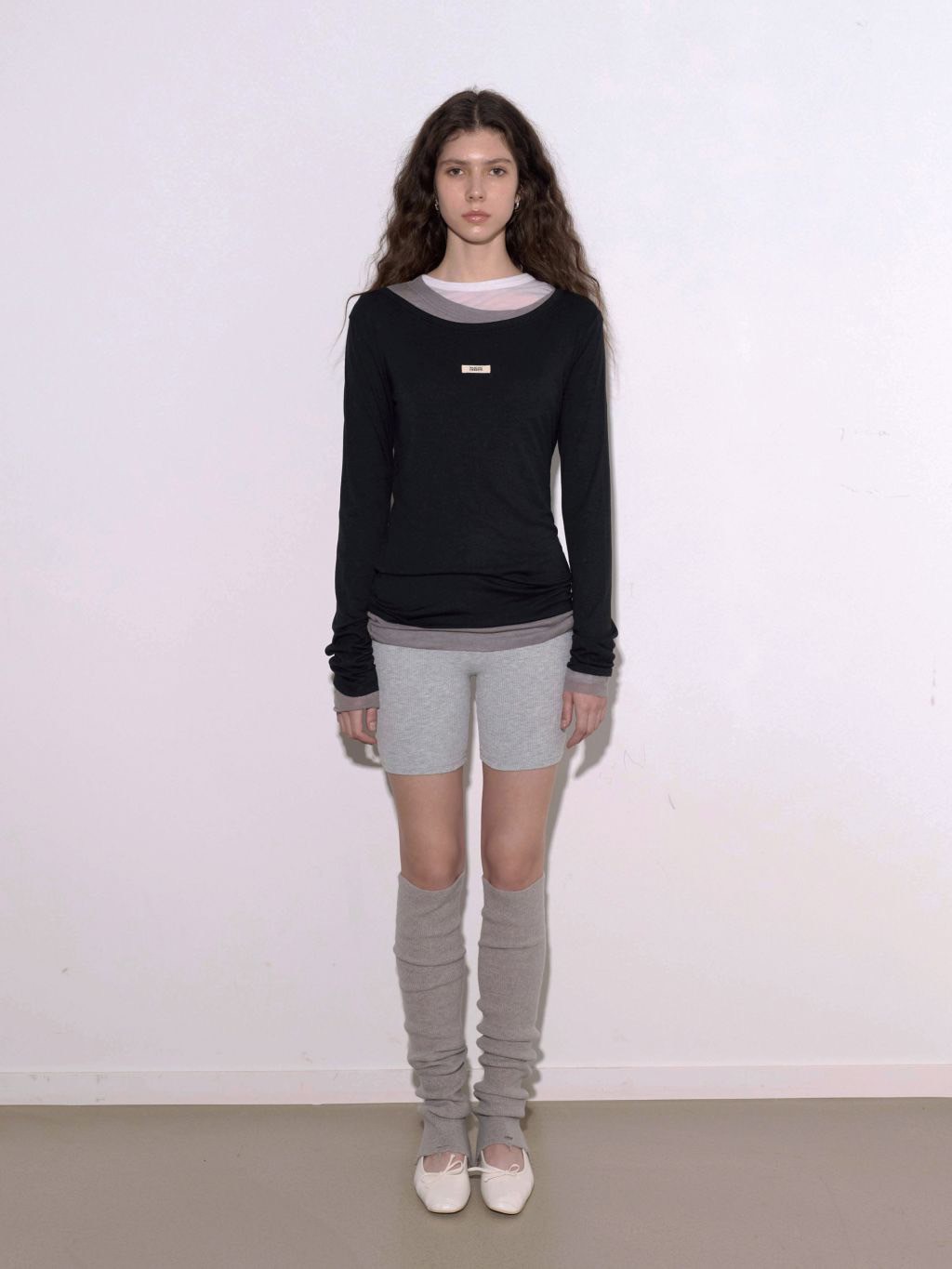 ★24-25FW新作★ROCKCAKE★Beige Label Seethrough Top ROCK CAKE】Beige Label Seethrough Top | OUR BRAND,ROCK CAKE