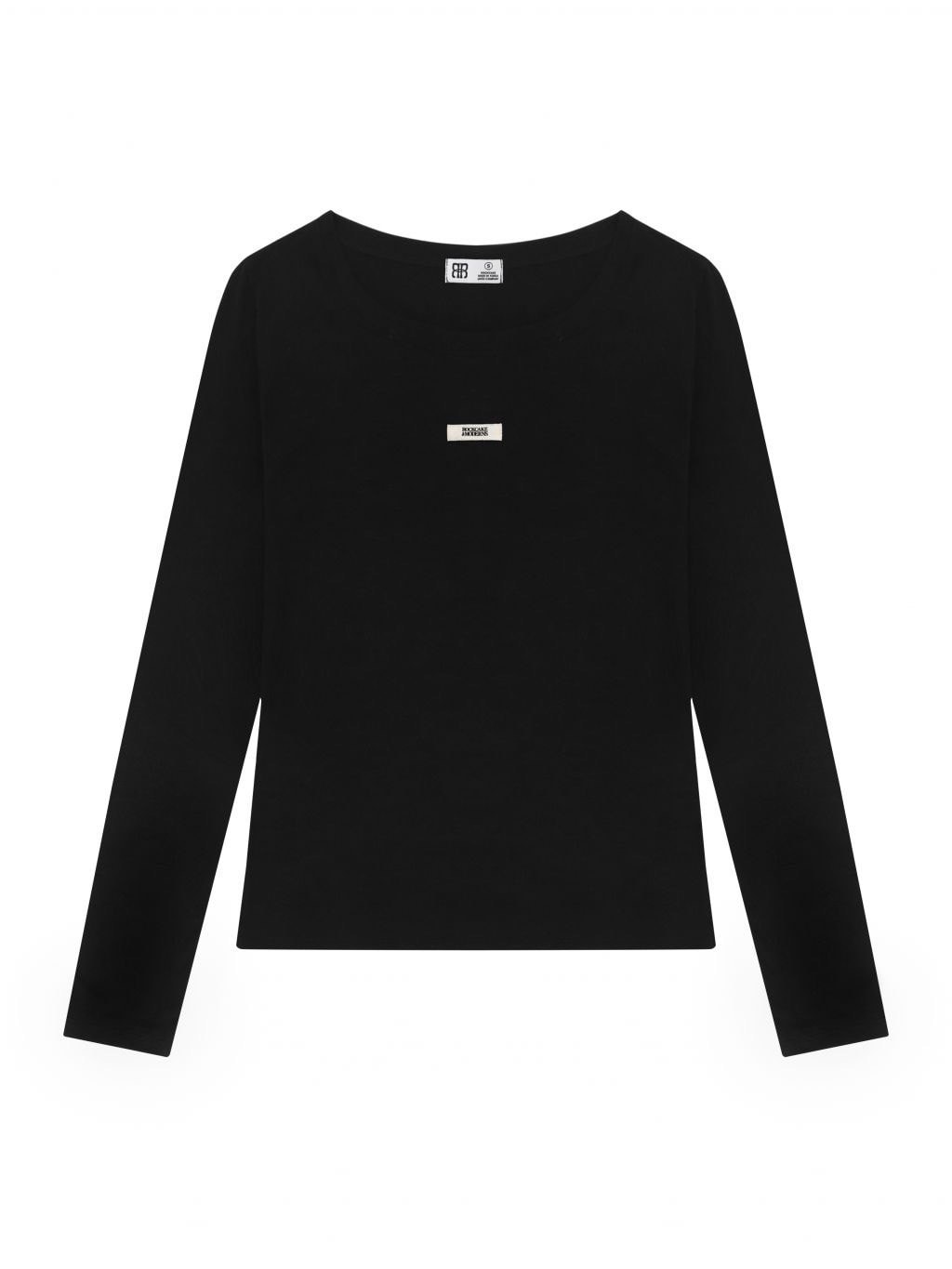Tシャツ・カットソー ROCKCAKE Beige Label Seethrough Top Black ROCK CAKE】Beige Label Seethrough Top | OUR BRAND,ROCK CAKE