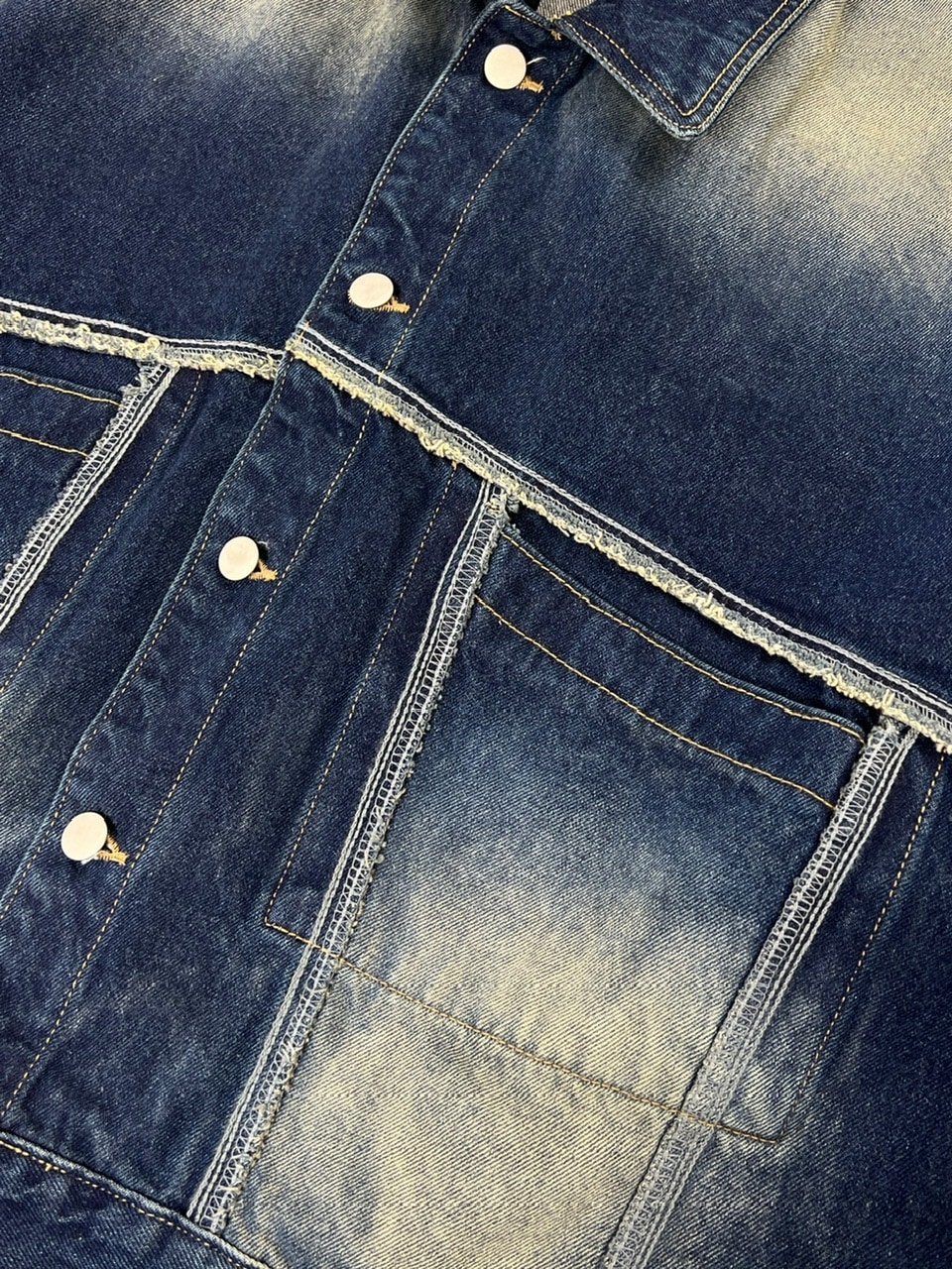 Chikashitsu + ヴィンテージ デニムジャケット 楽天市場】正規品 【 Chikashitsu + vintage wash denim jacket