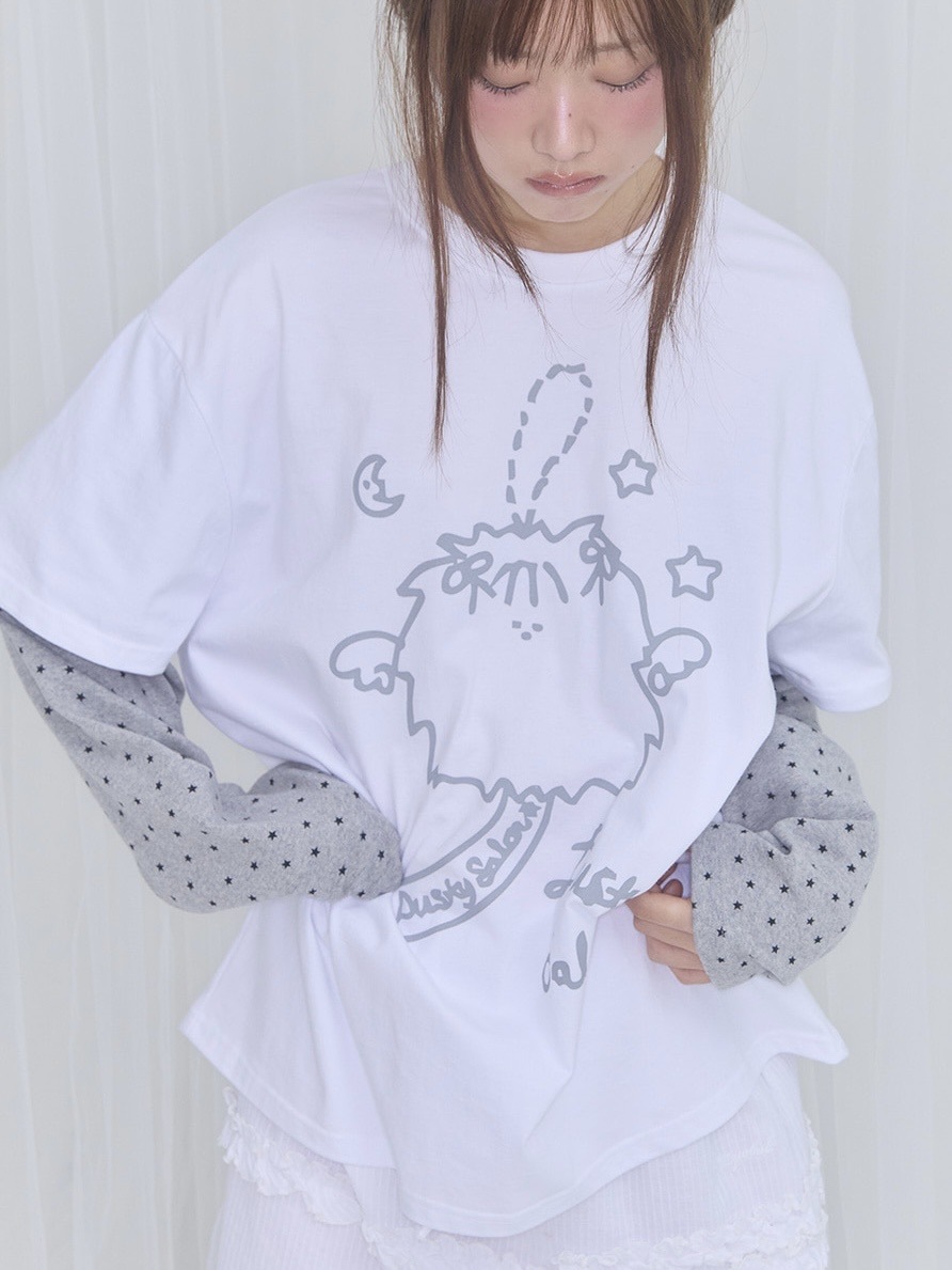 FANCY X DUSTY】DUSTY CLUB LAYERED LONG SLEEVE / 【ファンシー
