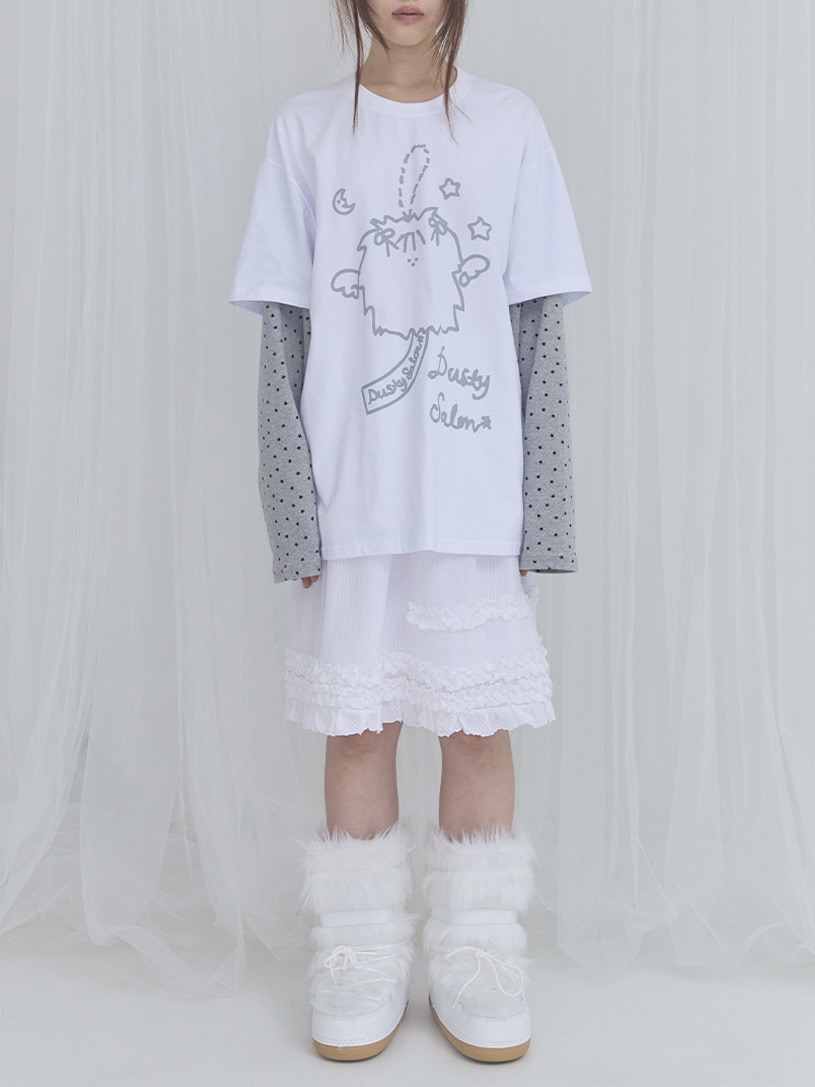 CLUB HAUS TANGRAM 長袖ピステ JHANKSON x Le Mélange】ロゴ ロンT / プリント 長袖Tシャツ